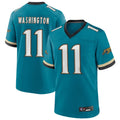 Fenge J.Jaguars #11 Parker Washington Player Legend Teal Game Stitched Jerseys