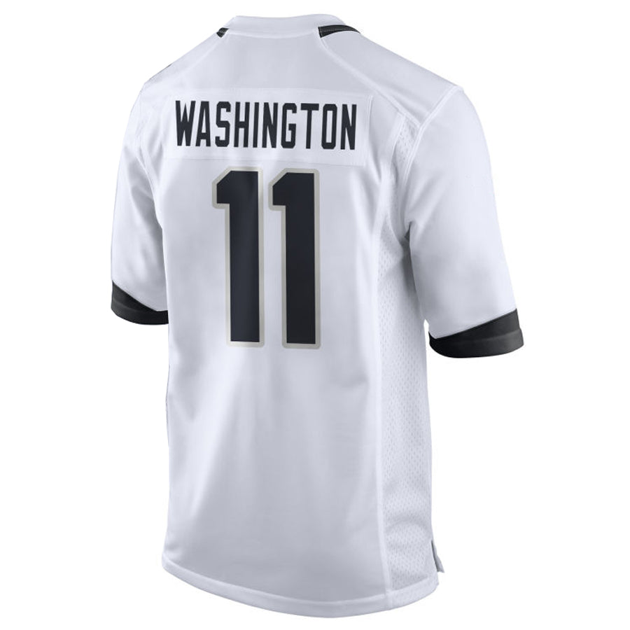 Fenge J.Jaguars #11 Parker Washington Player White Home Game Stitched Jerseys