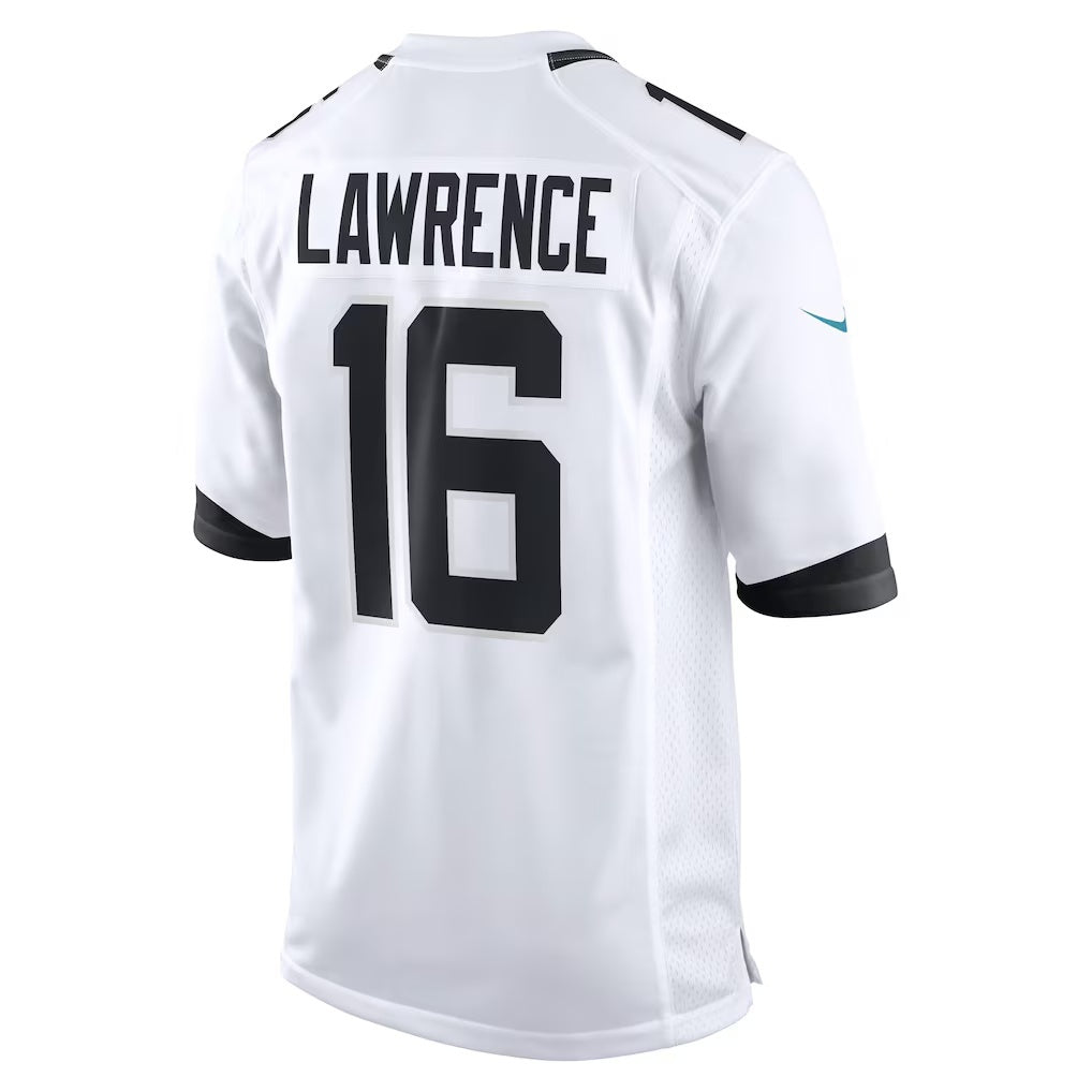 Fenge J.Jaguars #16 Trevor Lawrence White Game Stitched Jerseys