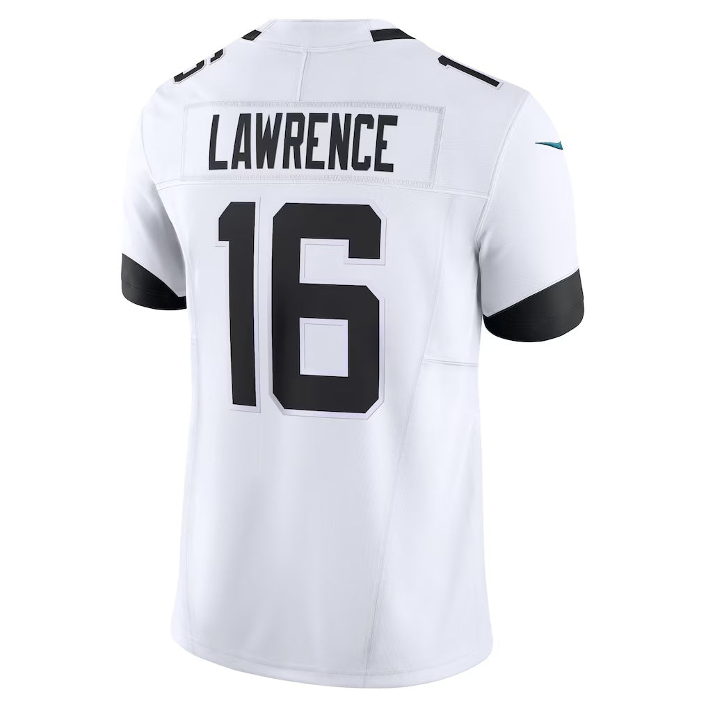 Fenge J.Jaguars #16 Trevor Lawrence White Vapor F.U.S.E. Limited Stitched Jerseys