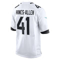 Fenge J.Jaguars #41 Josh Hines-Allen Player White Home Game Football Jerseys