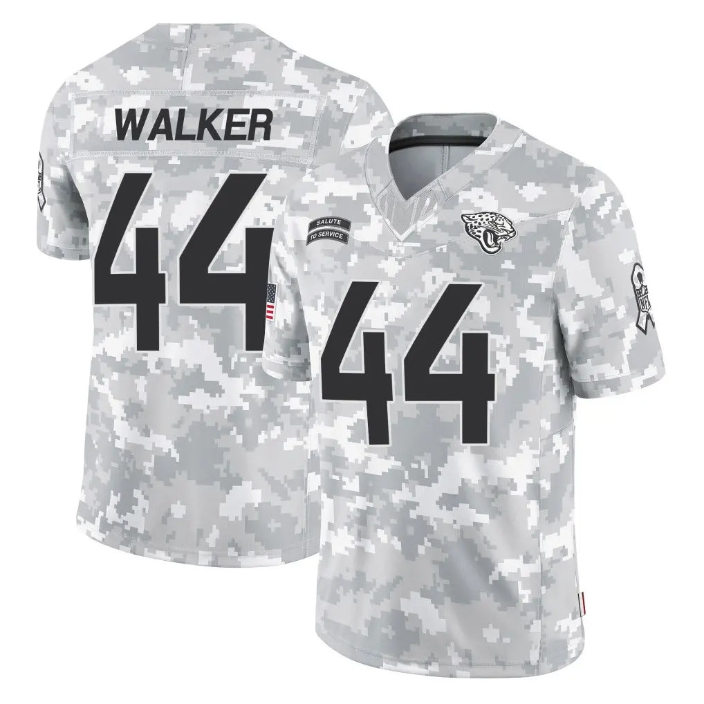 Fenge J.Jaguars #44 Travon Walker Player Arctic Camo Salute To Service Limited Game Stitched Jerseys