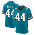 Fenge J.Jaguars #44 Travon Walker Player Teal Prowler Throwback Limited Home Game Stitched Jerseys