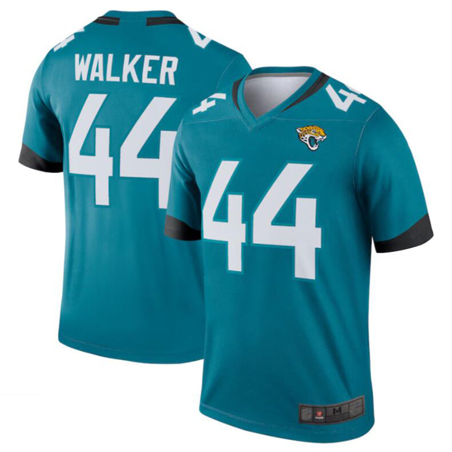 Fenge J.Jaguars #44 Travon Walker Teal Legend Jersey American Stitched Jersey