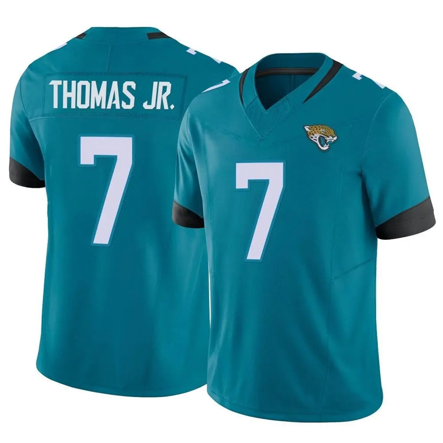 Fenge J.Jaguars #7 Brian Thomas Jr. Player Vapor F.U.S.E. Limited Teal Stitched Jerseys