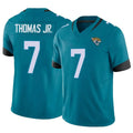 Fenge J.Jaguars #7 Brian Thomas Jr. Player Vapor F.U.S.E. Limited Teal Stitched Jerseys