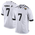 Fenge J.Jaguars #7 Brian Thomas Jr. Player White Home Game Stitched Jerseys