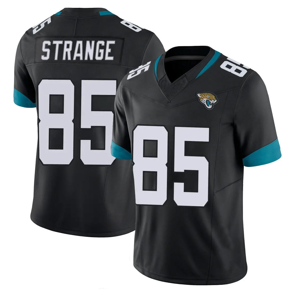 Fenge J.Jaguars #85 Brenton Strange Player Black Vapor F.U.S.E. Limited Home Game Stitched Jerseys