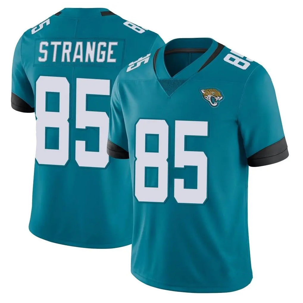 Fenge J.Jaguars #85 Brenton Strange Player Teal Vapor Untouchable Limited Home Game Stitched Jerseys