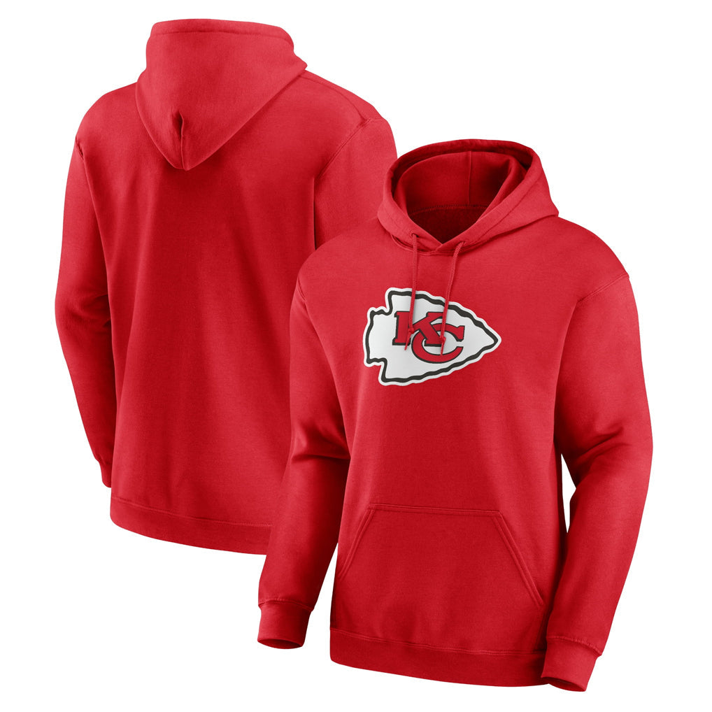 Fenge KC.Chiefs Red LoGo Pullover Hoodies Limited Blank Player Stitched Jerseys