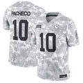 Fenge KC.Chiefs #10 Isiah Pacheco Player Arctic Camo Salute to Service Limited Stitched Jerseys