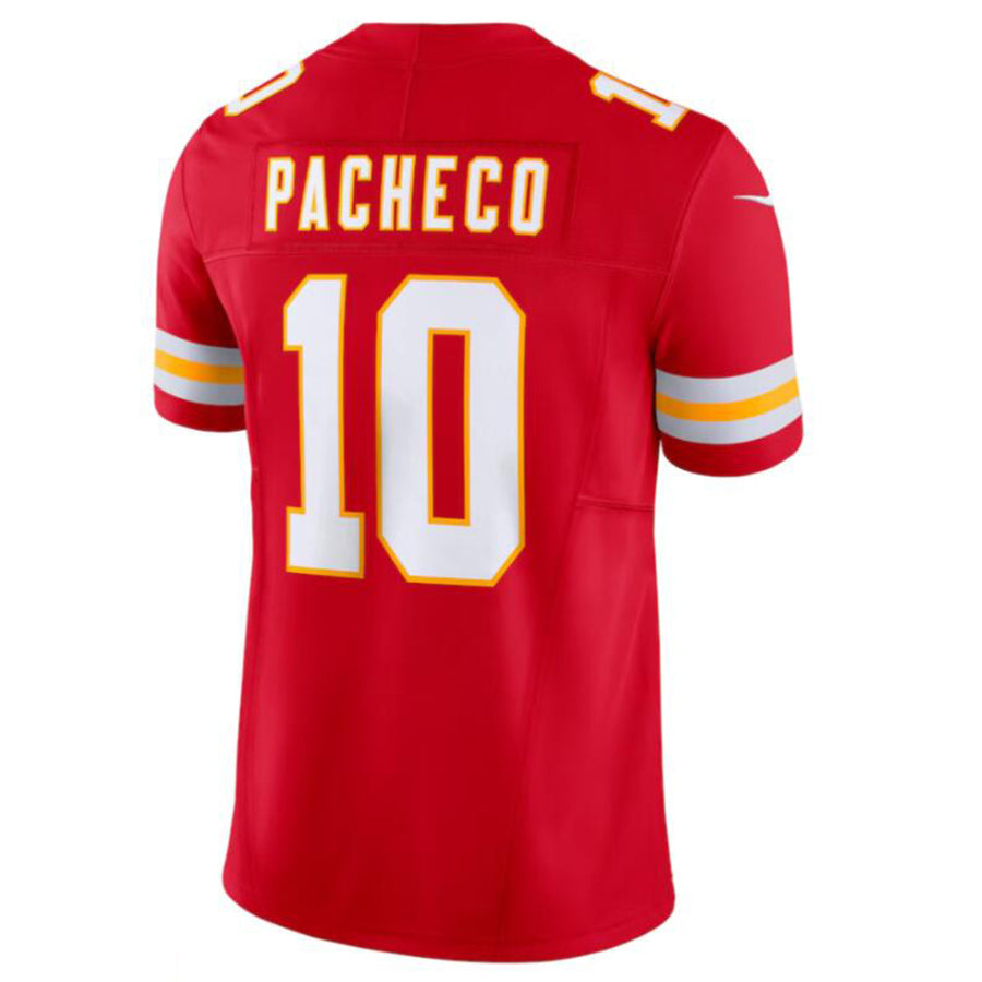 Fenge KC.Chiefs #10 Isiah Pacheco Red Vapor F.U.S.E. Limited Jersey American Stitched Jerseys