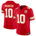 Fenge KC.Chiefs #10 Isiah Pacheco Red Vapor F.U.S.E. Limited Jersey American Stitched Jersey