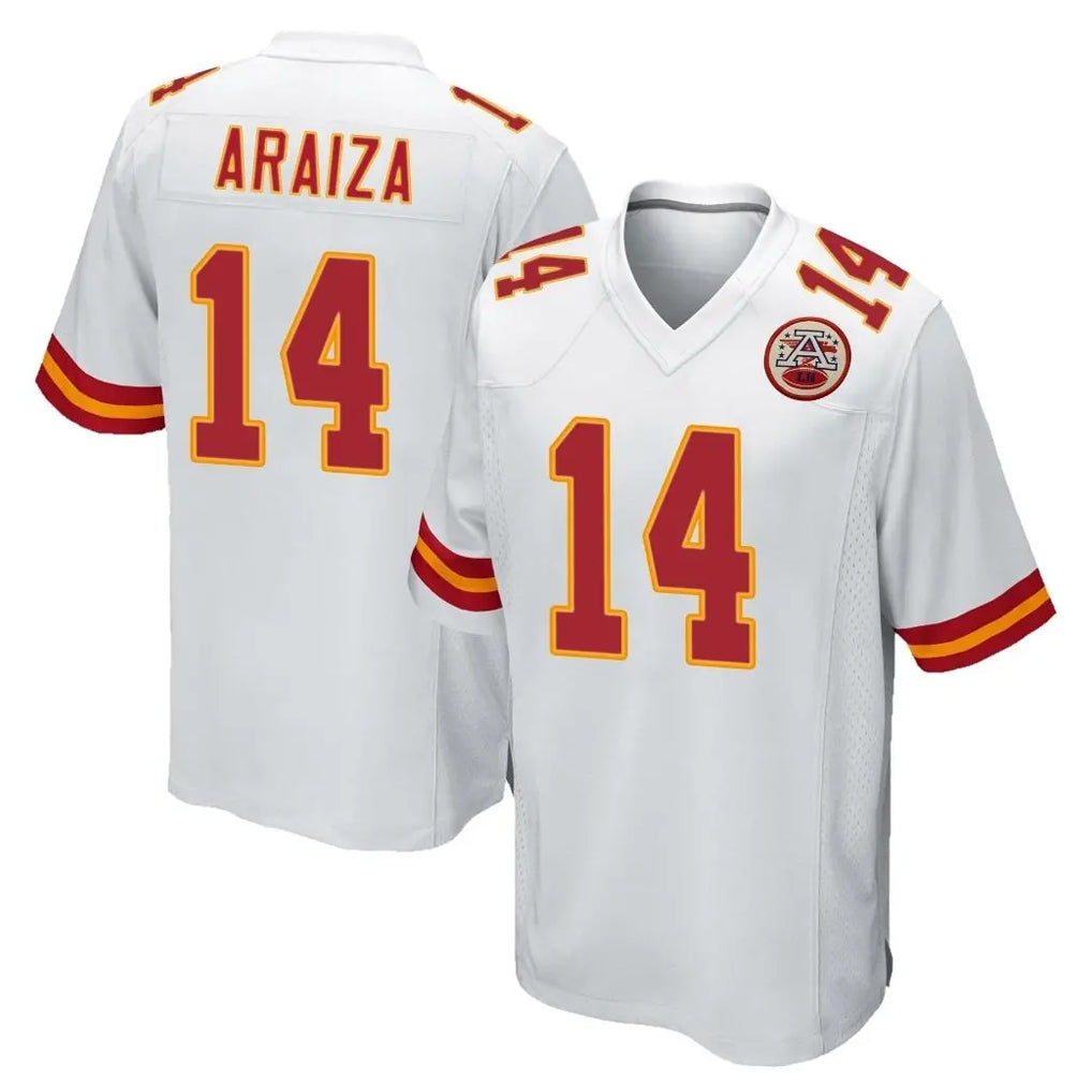 Fenge KC.Chiefs #14 Matt Araiza Player White Home Game Stitched Jerseys
