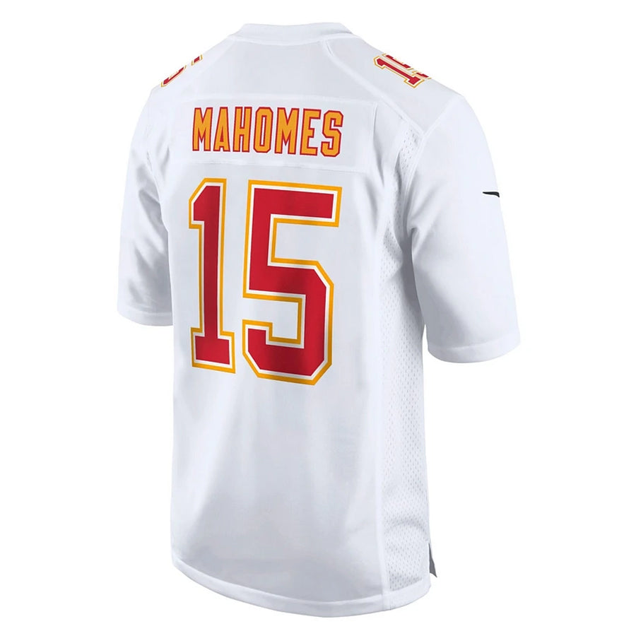 Fenge KC.Chiefs #15 Patrick Mahomes Player White Fashion Home Game Stitched Jerseys