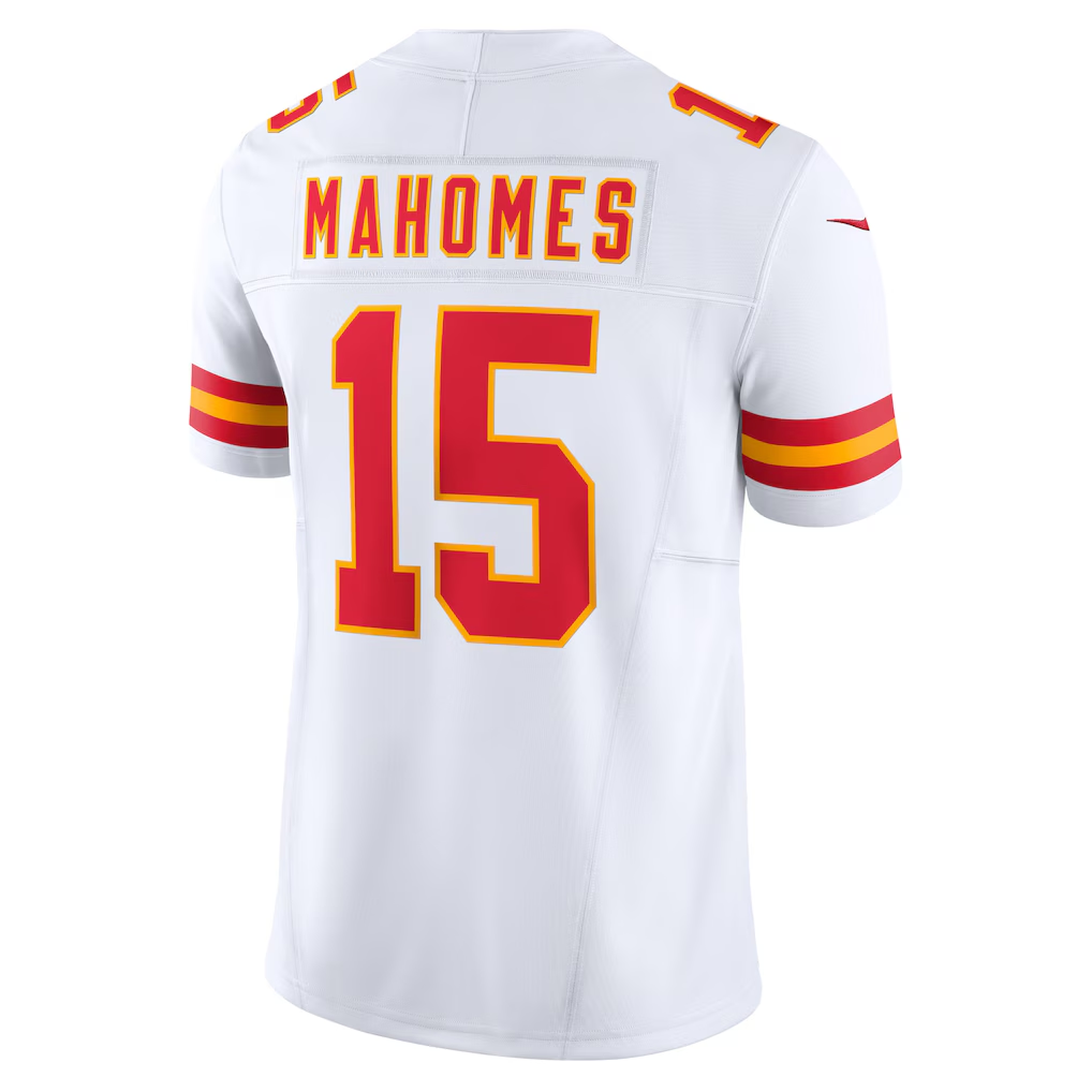 Fenge KC.Chiefs #15 Patrick Mahomes White Vapor F.U.S.E. Limited Stitched Jerseys