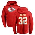 Fenge KC.Chiefs #32 Nick Bolton Player Red Pullover Hoodies Stitched Jerseys