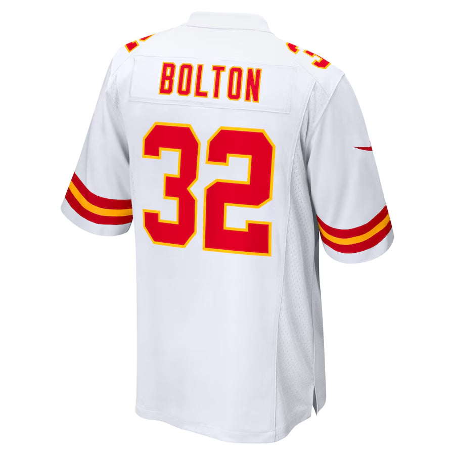 Fenge KC.Chiefs #32 Nick Bolton Player White Home Game Stitched Jerseys