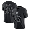 Fenge KC.Chiefs #87 Travis Kelce Player Black RFLCTV Limited Stitched Jerseys