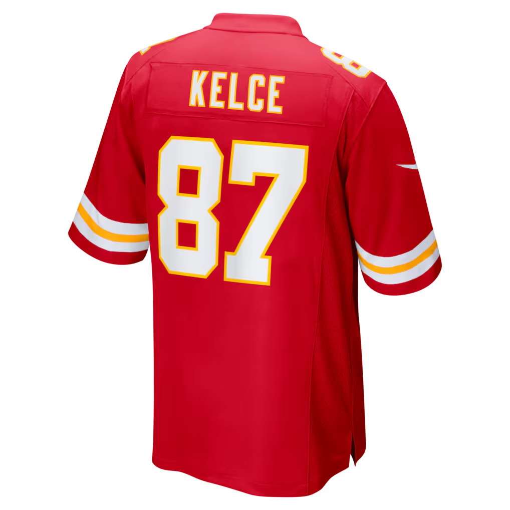 Fenge KC.Chiefs #87 Travis Kelce Red Game Stitched Jerseys