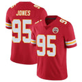 Fenge KC.Chiefs #95 Chris Jones Player Red Limited Vapor Untouchable Home Game Stitched Jerseys