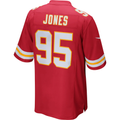 Fenge KC.Chiefs #95 Chris Jones Red Game Stitched Jerseys