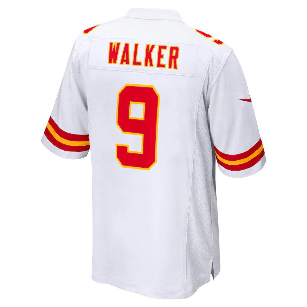 Fenge KC.Chiefs #9 Kenneth Walker III White Game Stitched Jerseys