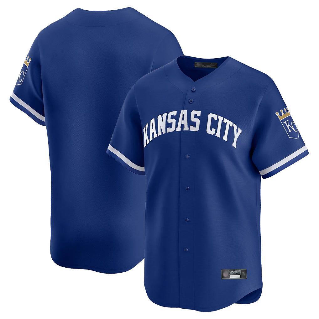 Fenge KC.Royals Royal Limited Home Blank Player Stitched Jerseys