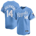 Fenge KC.Royals #14 Jac Caglianone Player Light Blue Alt Limited Home Stitched Jerseys