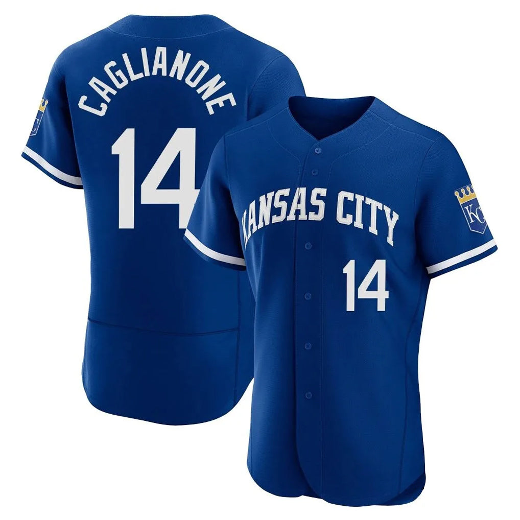 Fenge KC.Royals #14 Jac Caglianone Player Royal City Connect Limited Elite Home Game Stitched Jerseys