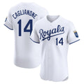 Fenge KC.Royals #14 Jac Caglianone Player White Alt Limited Elite Home Stitched Jerseys