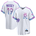Fenge KC.Royals #19 Michael Massey Player White 2026 City Connect Limited Home Stitched Jerseys