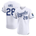 Fenge KC.Royals #28 Kyle Isbel Player White Alt Limited Elite Home Stitched Jerseys