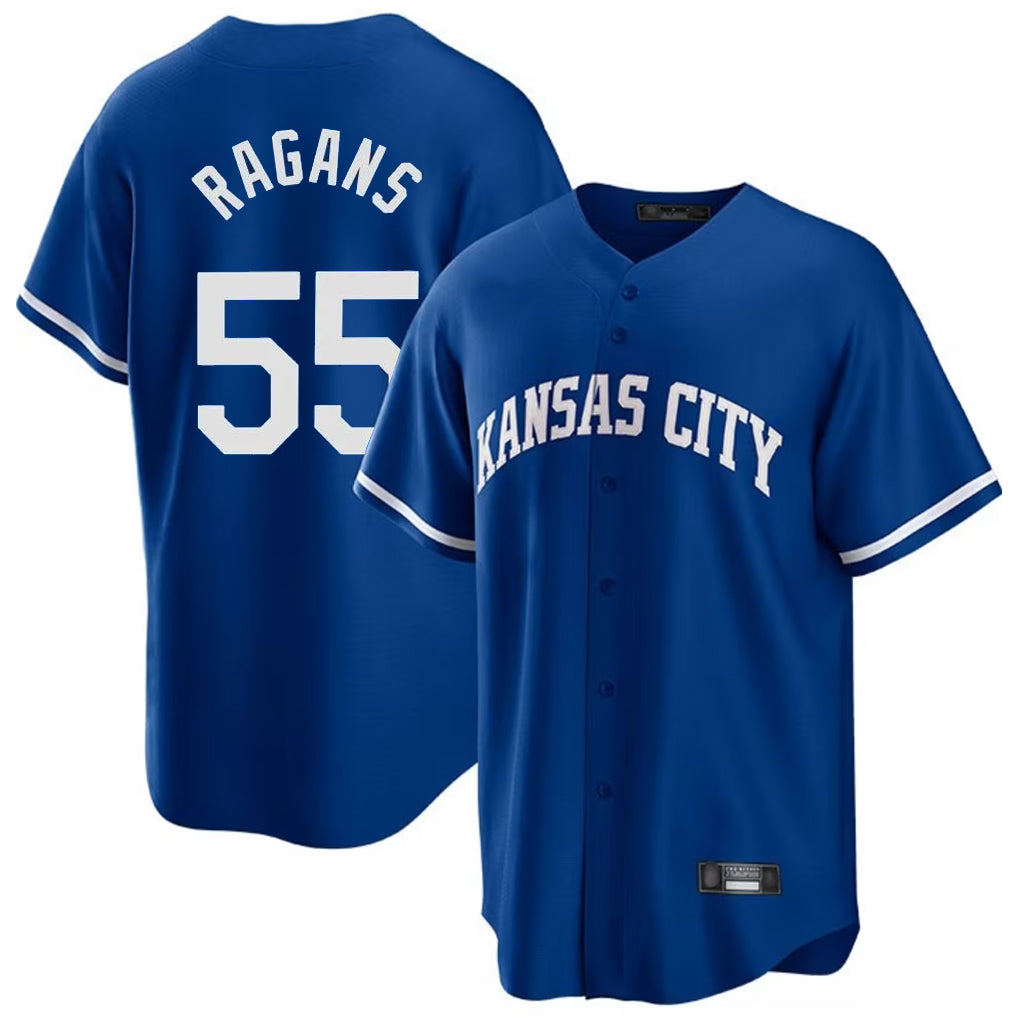 Fenge KC.Royals #55 Cole Ragans Player Royal Game Home Stitched Jerseys
