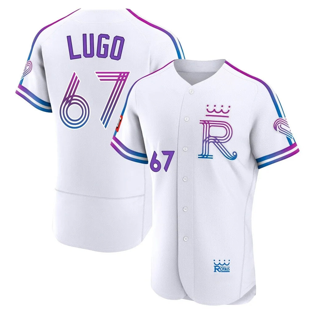 Fenge KC.Royals #67 Seth Lugo Player White 2026 City Connect Limited Elite Home Stitched Jerseys
