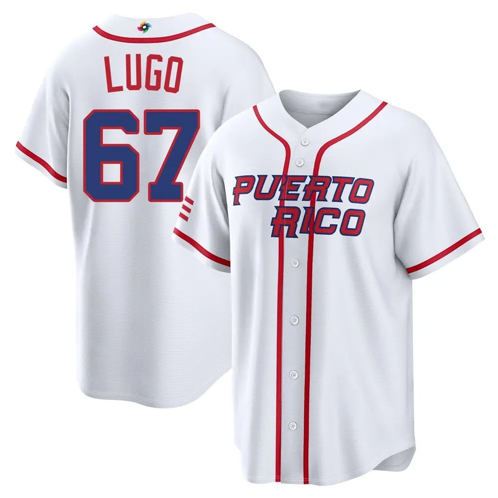 Fenge KC.Royals #67 Seth Lugo Player White 2026 World Classic Home Stitched Jerseys