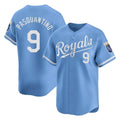 Fenge KC.Royals #9 Vinnie Pasquantino Player Light Blue Alt Limited Home Stitched Jerseys