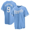 Fenge KC.Royals #9 Vinnie Pasquantino Player Light Blue Home Game Stitched Jerseys