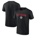 Fenge L.Clippers Black LA Strong T-Shirt Stitched Jerseys