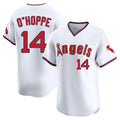 Fenge LA.Angels #14 Logan O'Hoppe Player White T-shirt Home Limited Stitched Jerseys