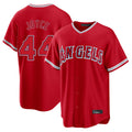 Fenge LA.Angels #44 Ben Joyce Player Red Home Game Stitched Jerseys