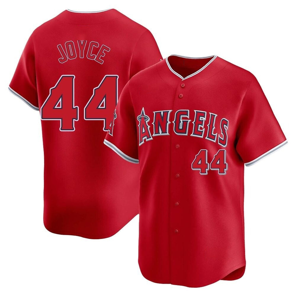 Fenge LA.Angels #44 Ben Joyce Player Red Home Limited Stitched Jerseys