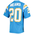 Fenge LA.Chargers 1994 #20 Natrone Means Mitchell & Ness Powder Blue Authentic Throwback Retired Player Jersey