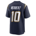 Fenge LA.Chargers #10 Justin Herbert Player Navy Home Game Stitched Jerseys