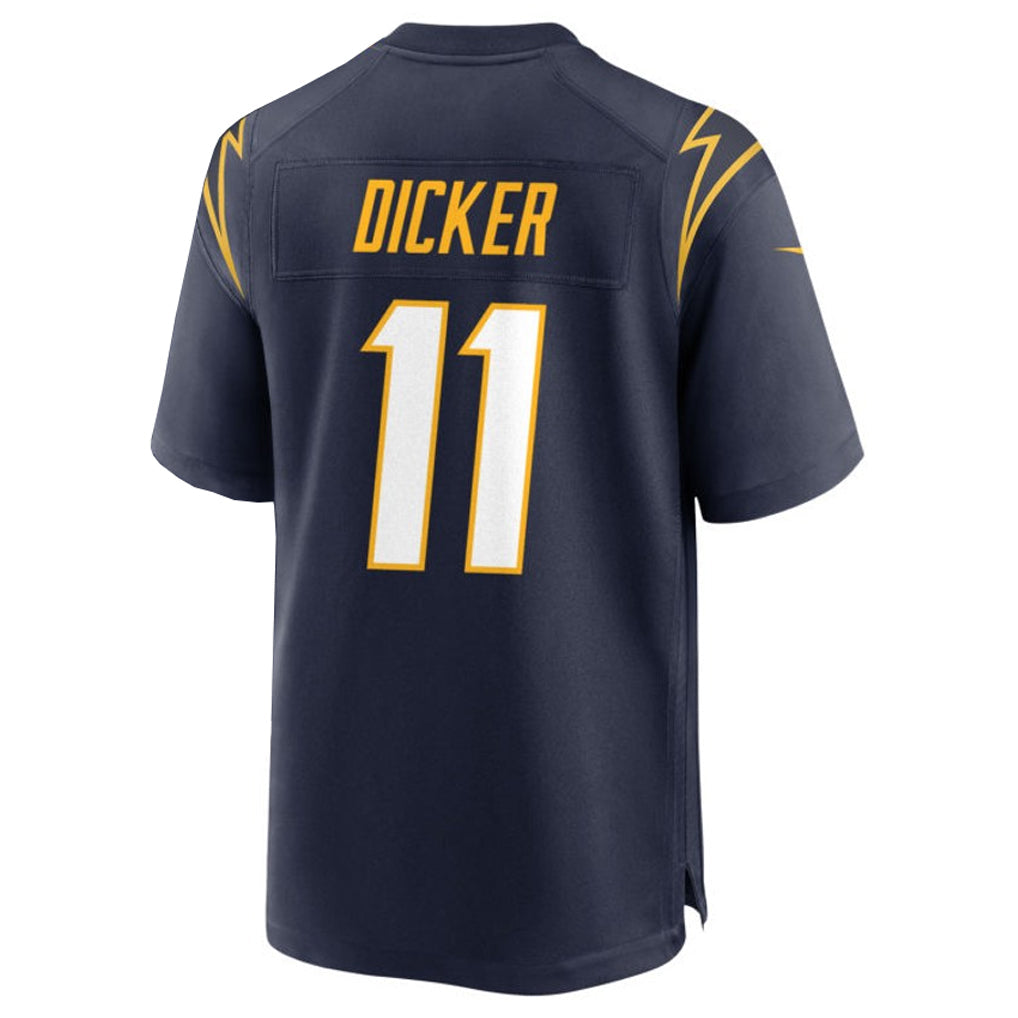 Fenge LA.Chargers #11 Cameron Dicker Player Navy Home Game Stitched Jerseys