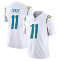 Fenge LA.Chargers #11 Cameron Dicker Player White Limited Vapor Untouchable Home Game Stitched Jerseys
