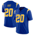 Fenge LA.Chargers #20 Cam Hart Player Royal Limited Vapor Home Game Stitched Jerseys
