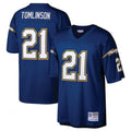 Fenge LA.Chargers #21 LaDainian Tomlinson Mitchell & Ness Navy Retired Player Legacy Replica Jersey Stitched Jersey