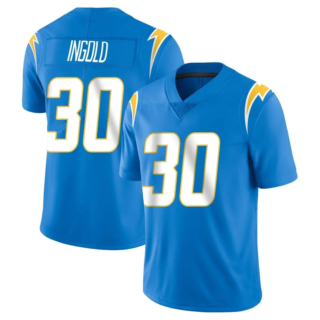 Fenge LA.Chargers #30 Alec Ingold Player Blue Limited Vapor Untouchable Home Game Stitched Jerseys