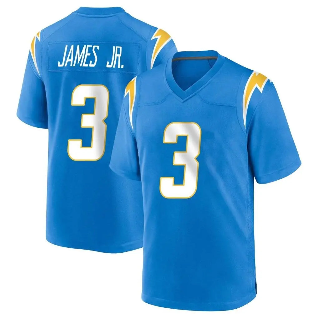 Fenge LA.Chargers #3 Derwin James Jr. Player Blue Home Game Stitched Jerseys